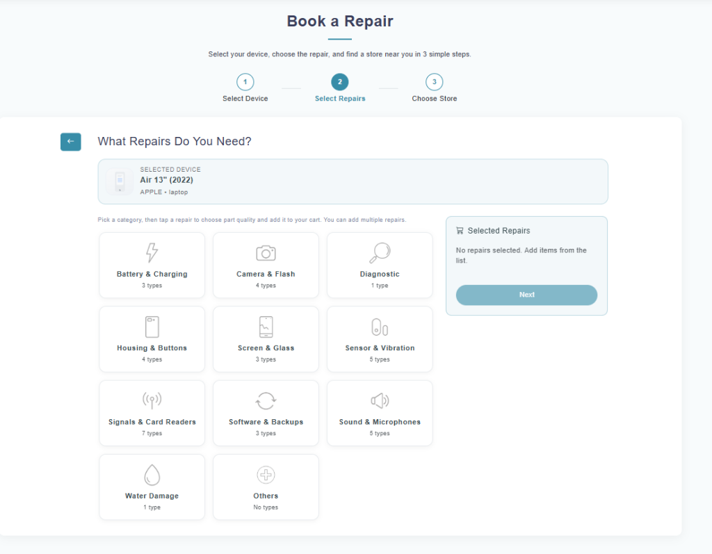 Booking Wizard